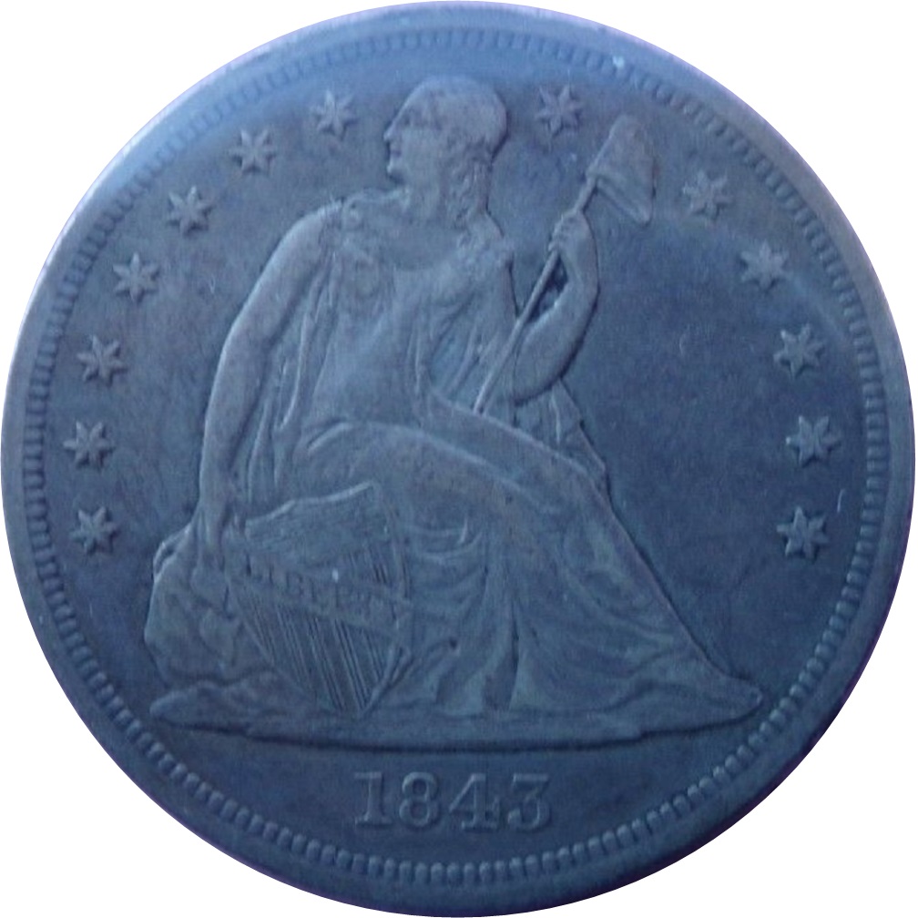 1843-Liberty-Seated-Dollar-Oc-1-Rarity-1